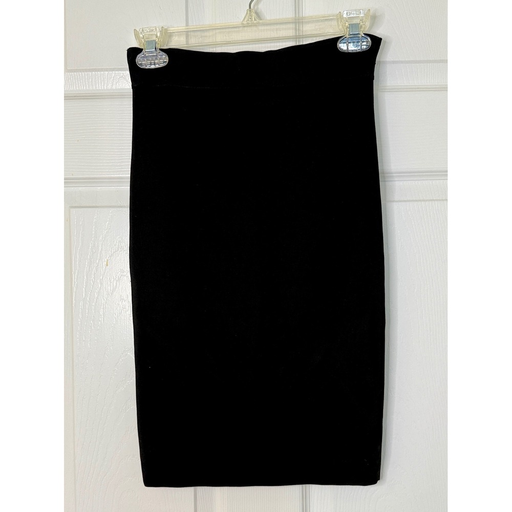 BCBGMAXAZRIA Bandage Skirt Womens XS Black New Bodycon Pencil Skirt High Waist